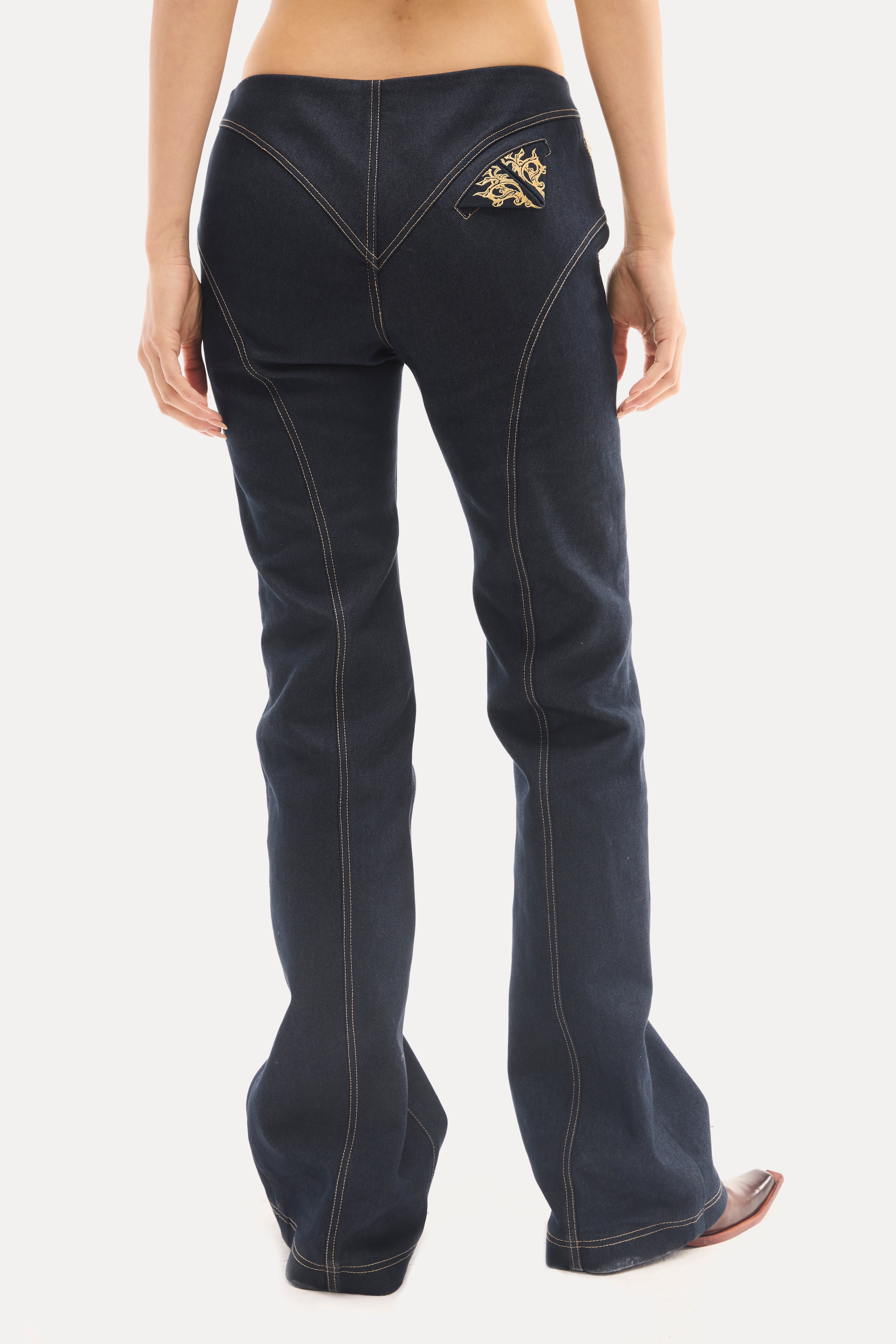 Embroidery Jeans
